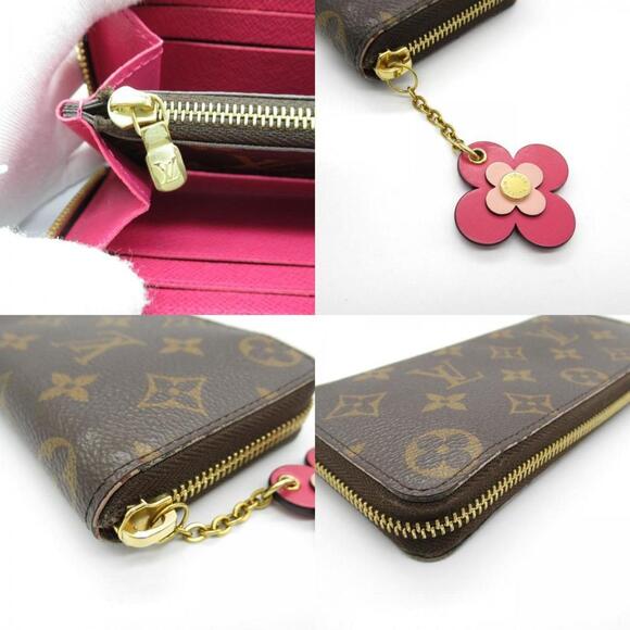 LOUIS VUITTON Brown Monogram Coated Canvas Wallet - Picture 10 of 11